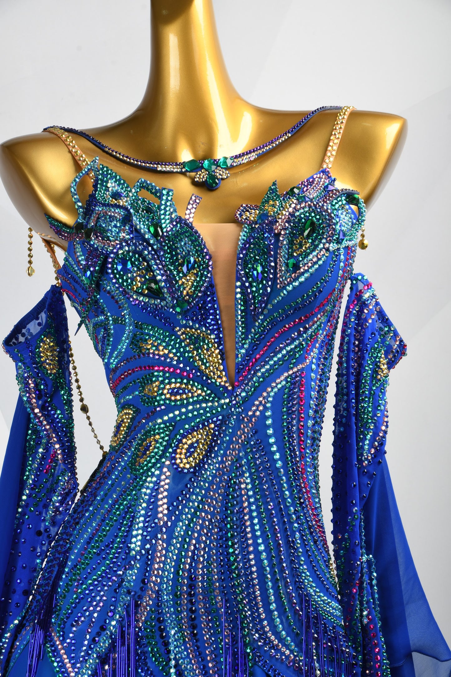 Heaven Dipped in Cobalt | Female Ballroom Dress For Sale | DSC_0663