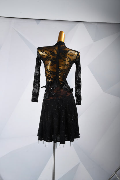 When Lace Begins to Dance | Latin Dress For Sale | DSC_3951