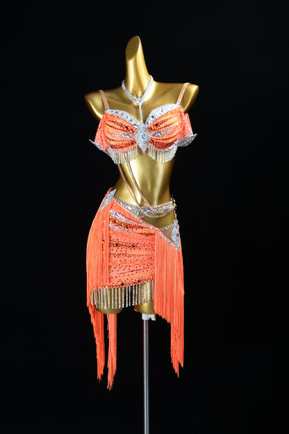 Dancing Beneath a Tropical Sunset | Latin Dress | DSC_9341