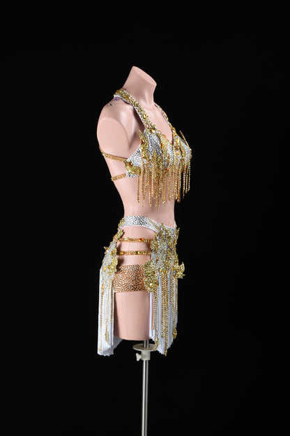 Champagne Empress | Glamour Latin Dress | DSC_3239
