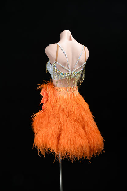 Texture as Movement | Latin Competition Dress | DSC_8941