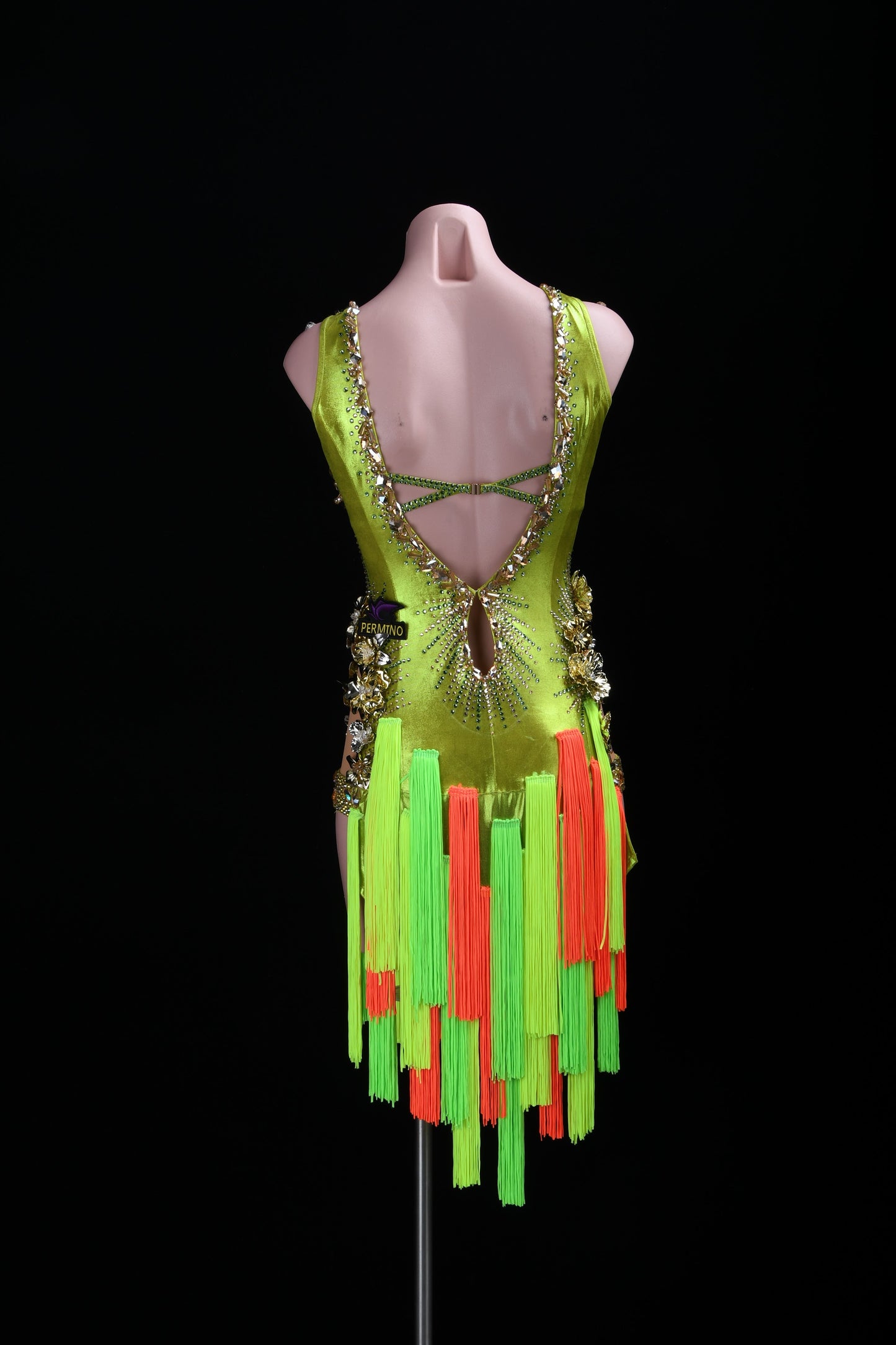 Neon Mirage | Latin Competition Dress | DSC_1380