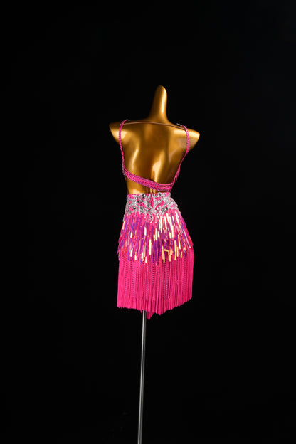 Latin Dance Dress For Girls