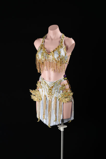 Champagne Empress | Glamour Latin Dress | DSC_3239