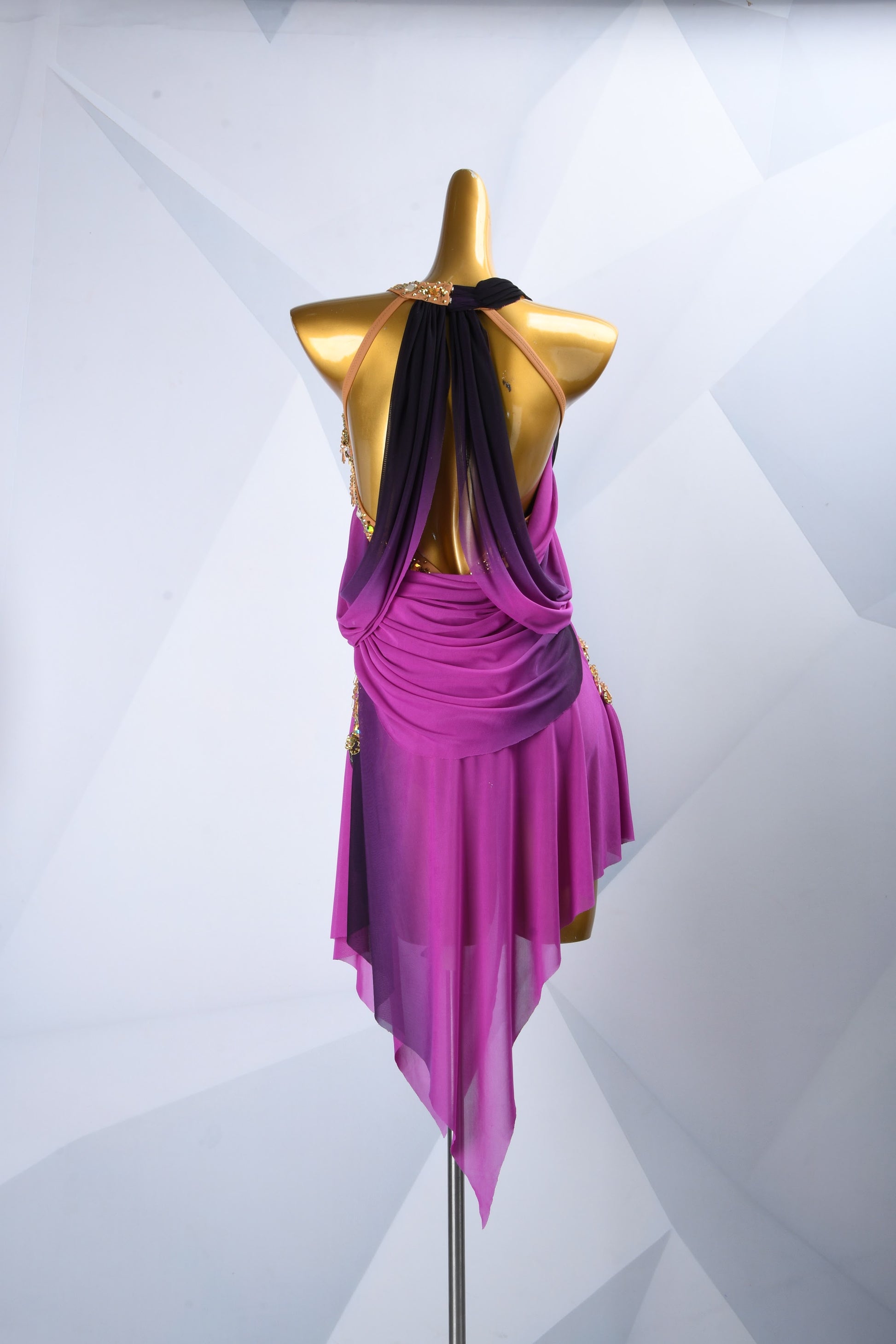 Purple Latin Dress