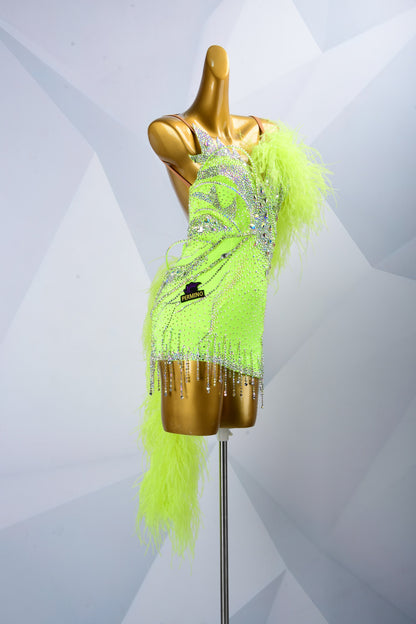 Neon Latin Dress