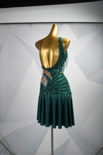 Emerald Dreams Under the Spotlight | Rhythm Dress | DSC_2029