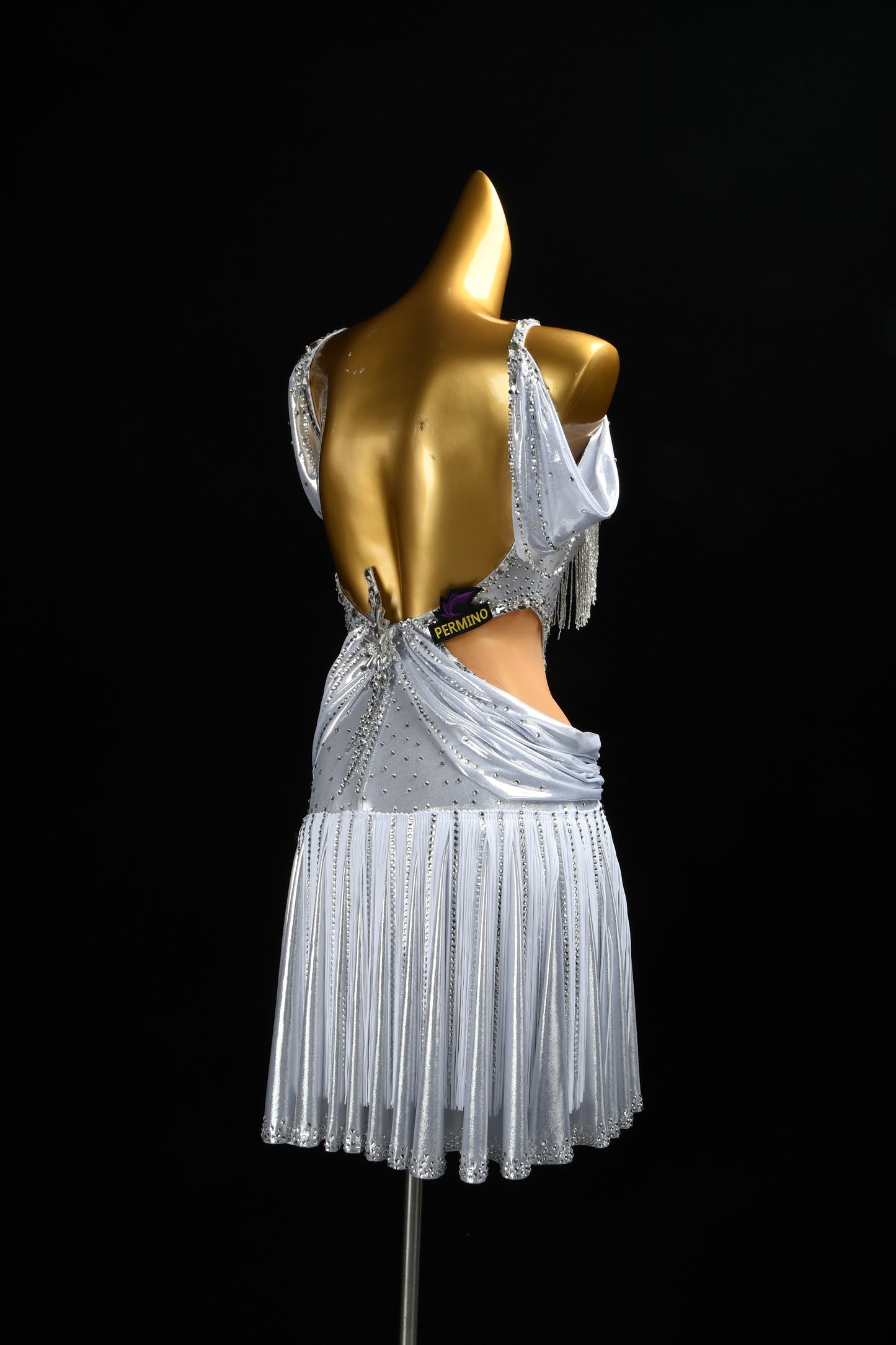 The Art of Silver | Latin Competition Dress | DSC_0976