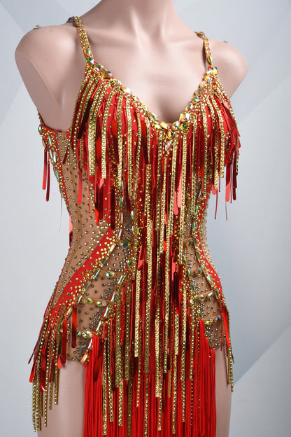 Rhythm Meets Seduction | Latin Stage Dress | DSC_2048