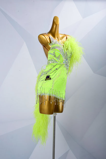Neon Latin Dress