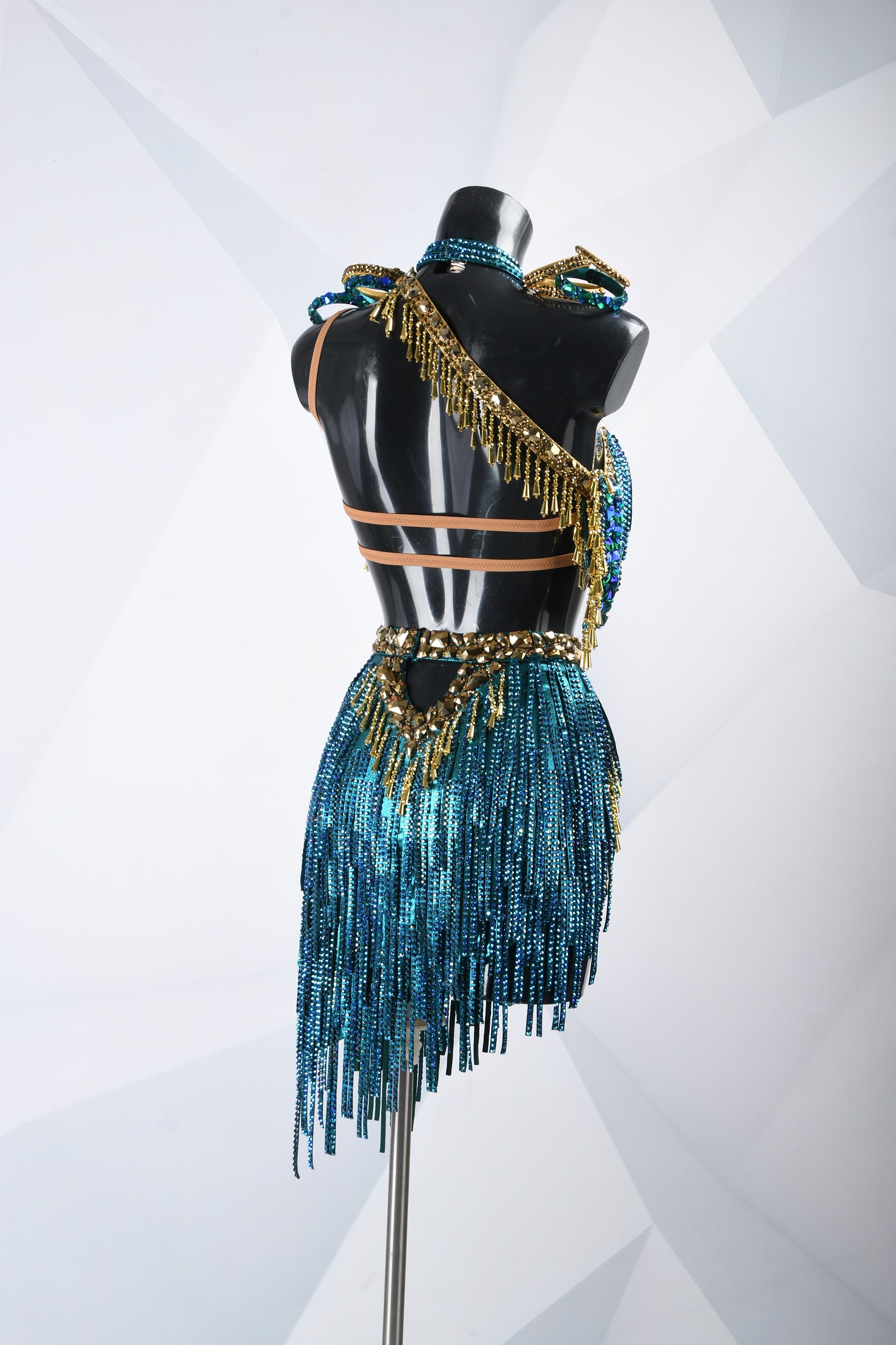 Crystal Latin Dress