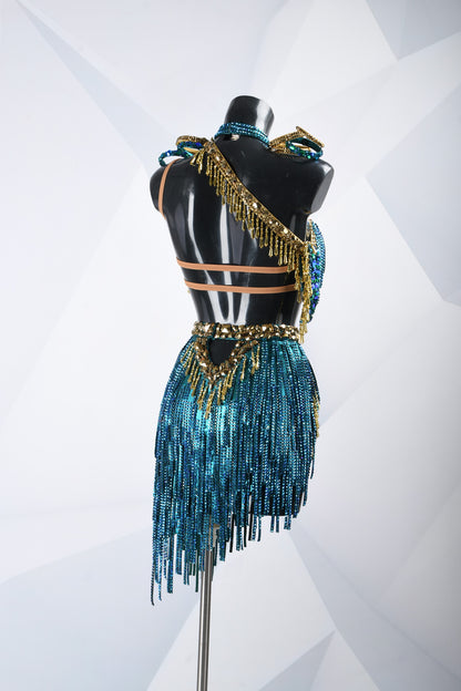 Crystal Latin Dress