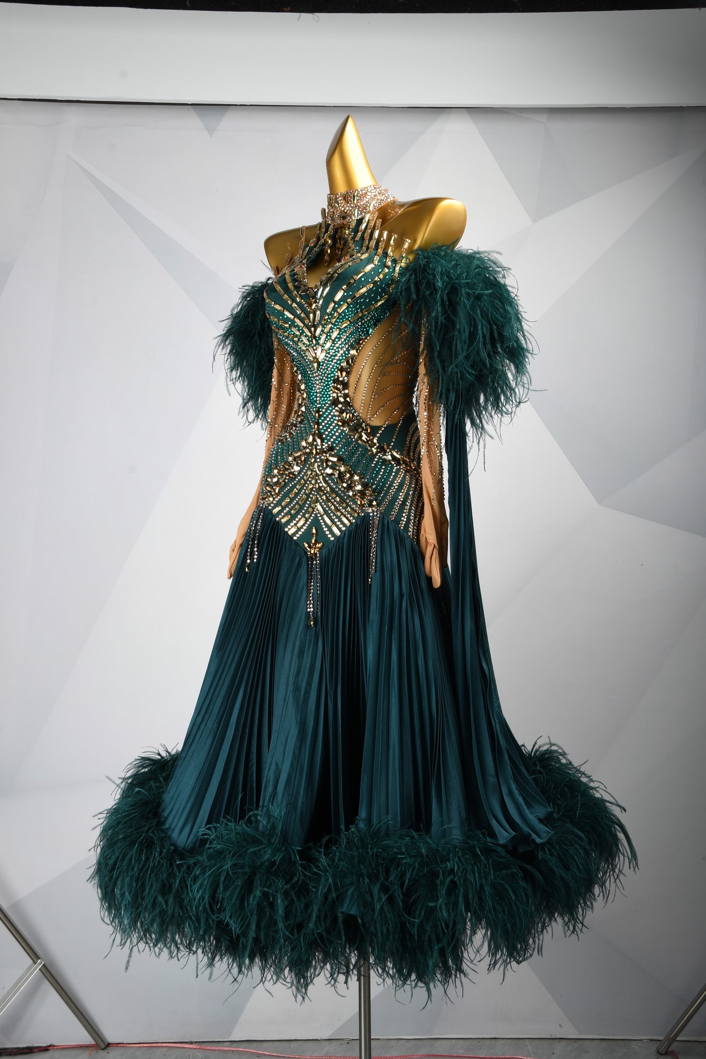 Custom Ballroom Dance Dress