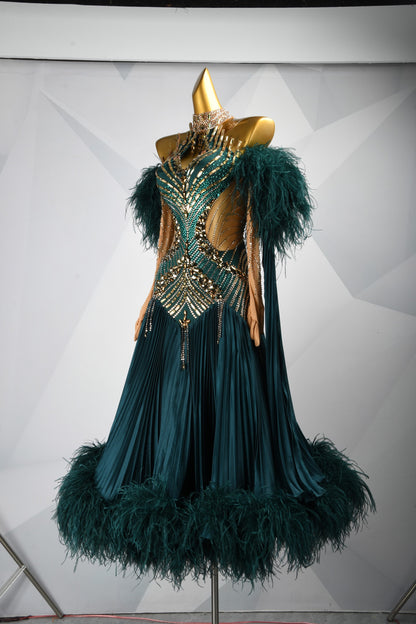 Custom Ballroom Dance Dress