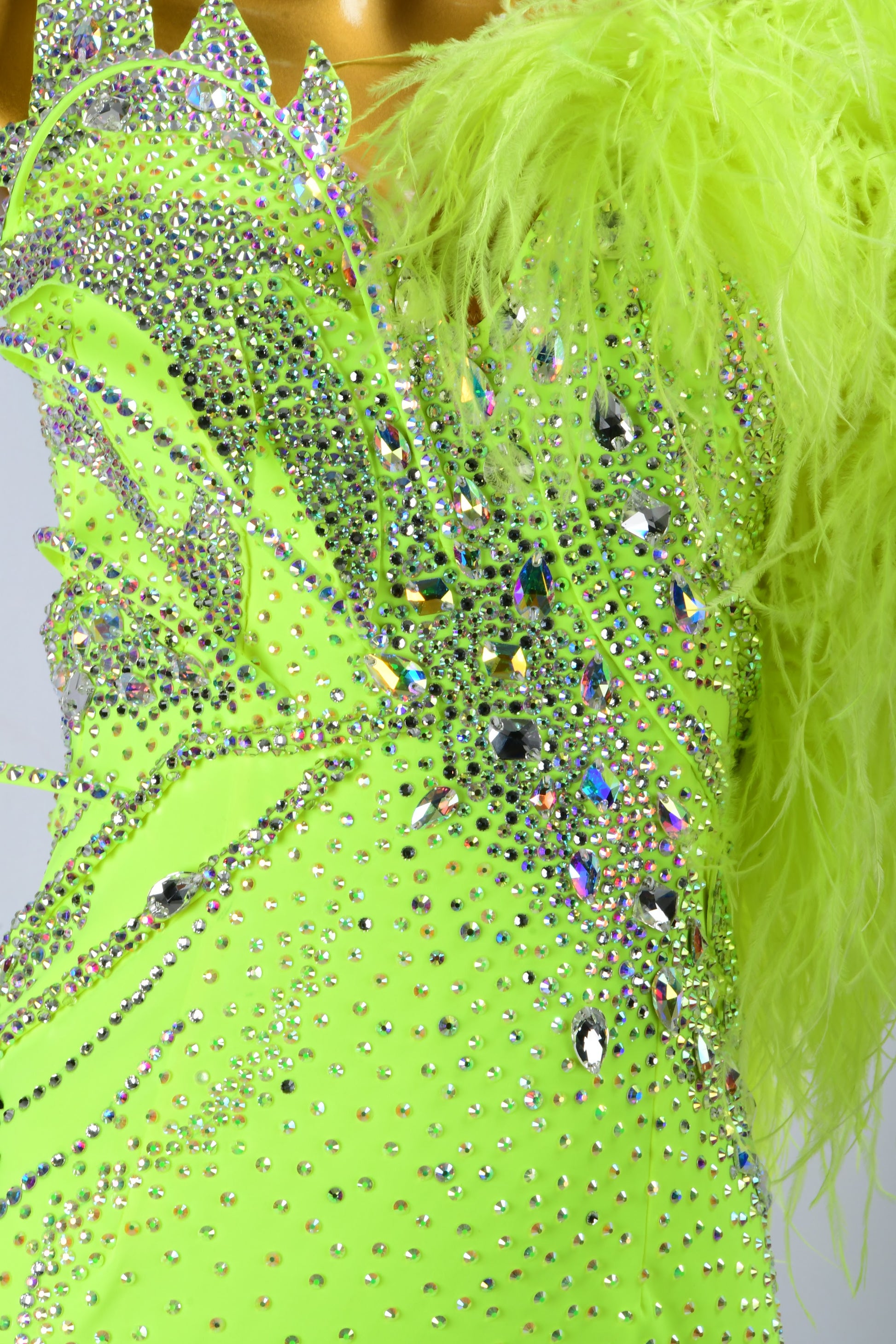Neon Latin Dress