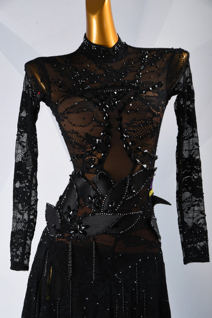 When Lace Begins to Dance | Latin Dress For Sale | DSC_3951