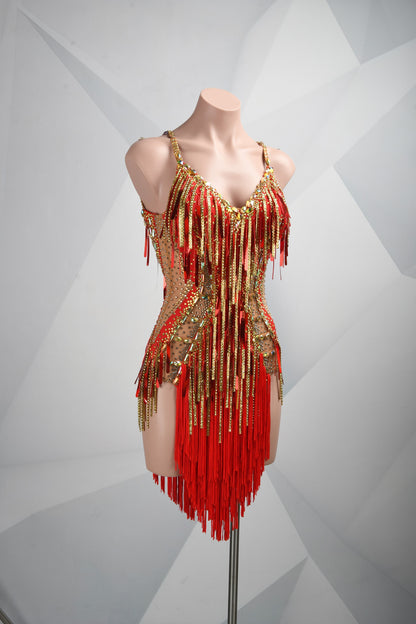 Rhythm Meets Seduction | Latin Stage Dress | DSC_2048