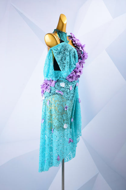 Floral Wave | Latin Couture Dress | DSC_0220