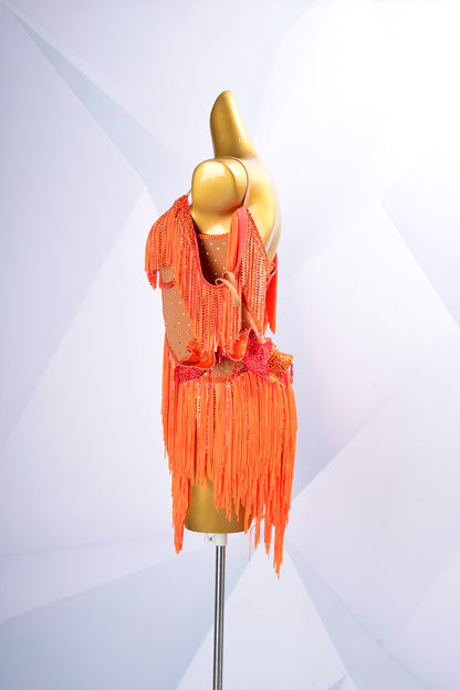 Set the Floor on Fire | Crystal Latin Competition Dress | DSC_6613