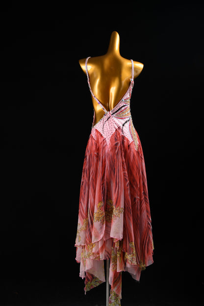 Crystal Embellished Smooth Dress