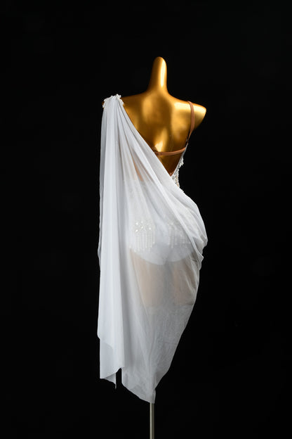 The White Swan Fantasy | Latin Dress For Ladies | DSC_7318