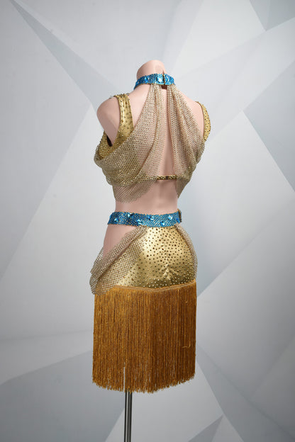 Desert Jewel | Latin Performance Costume | DSC_1047