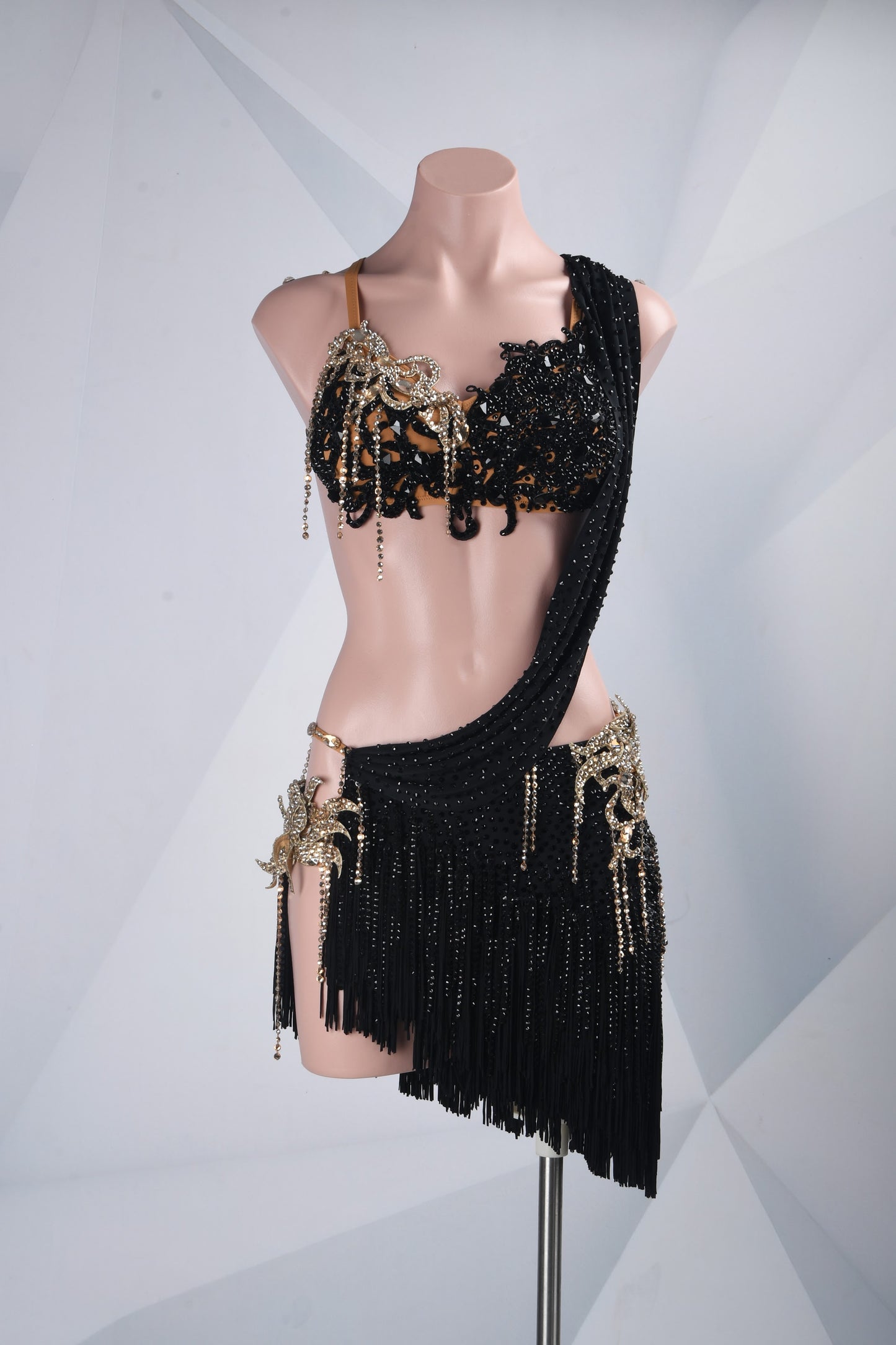 One Shoulder Dance Dress