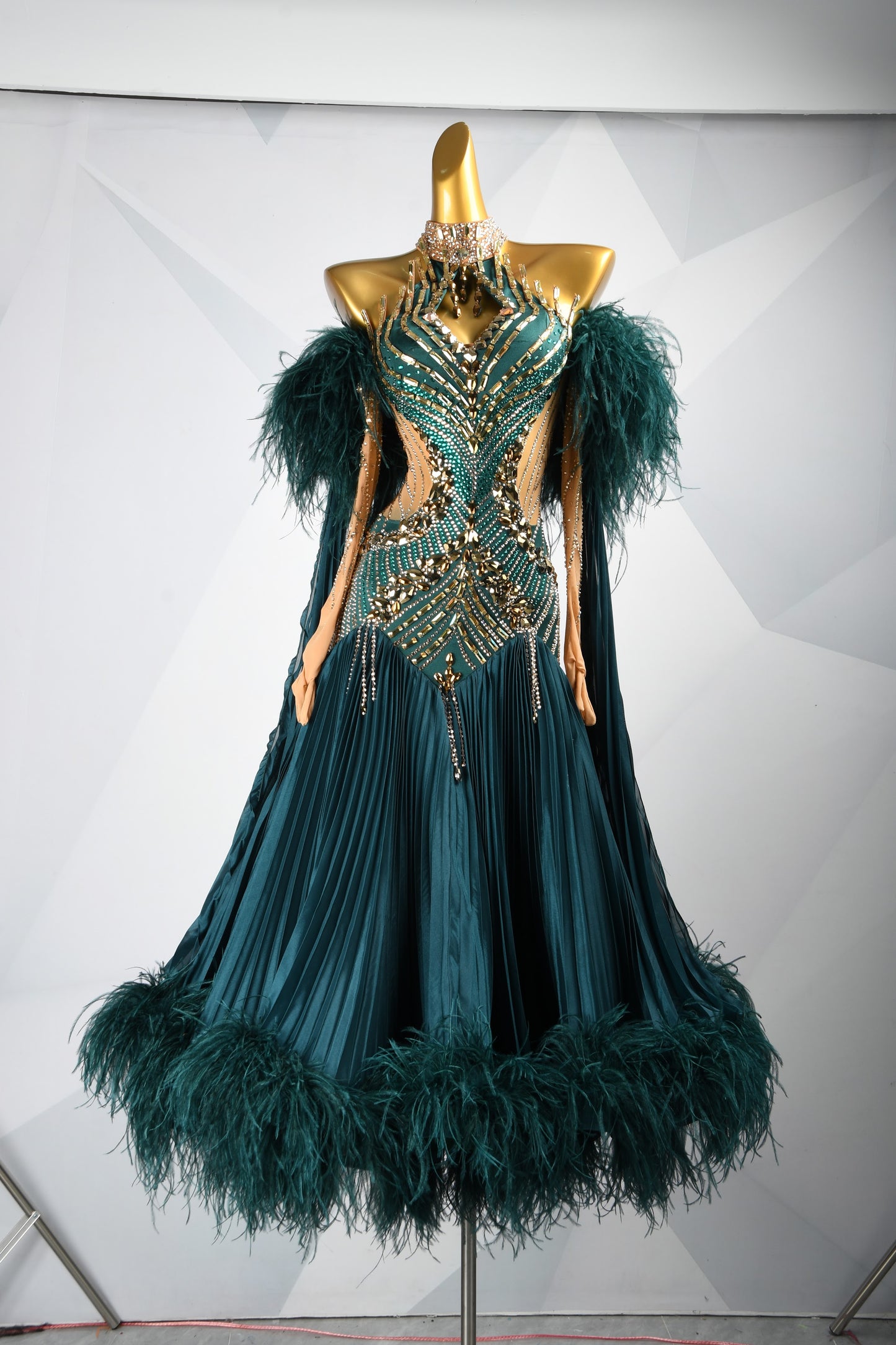 Custom Ballroom Dance Dress
