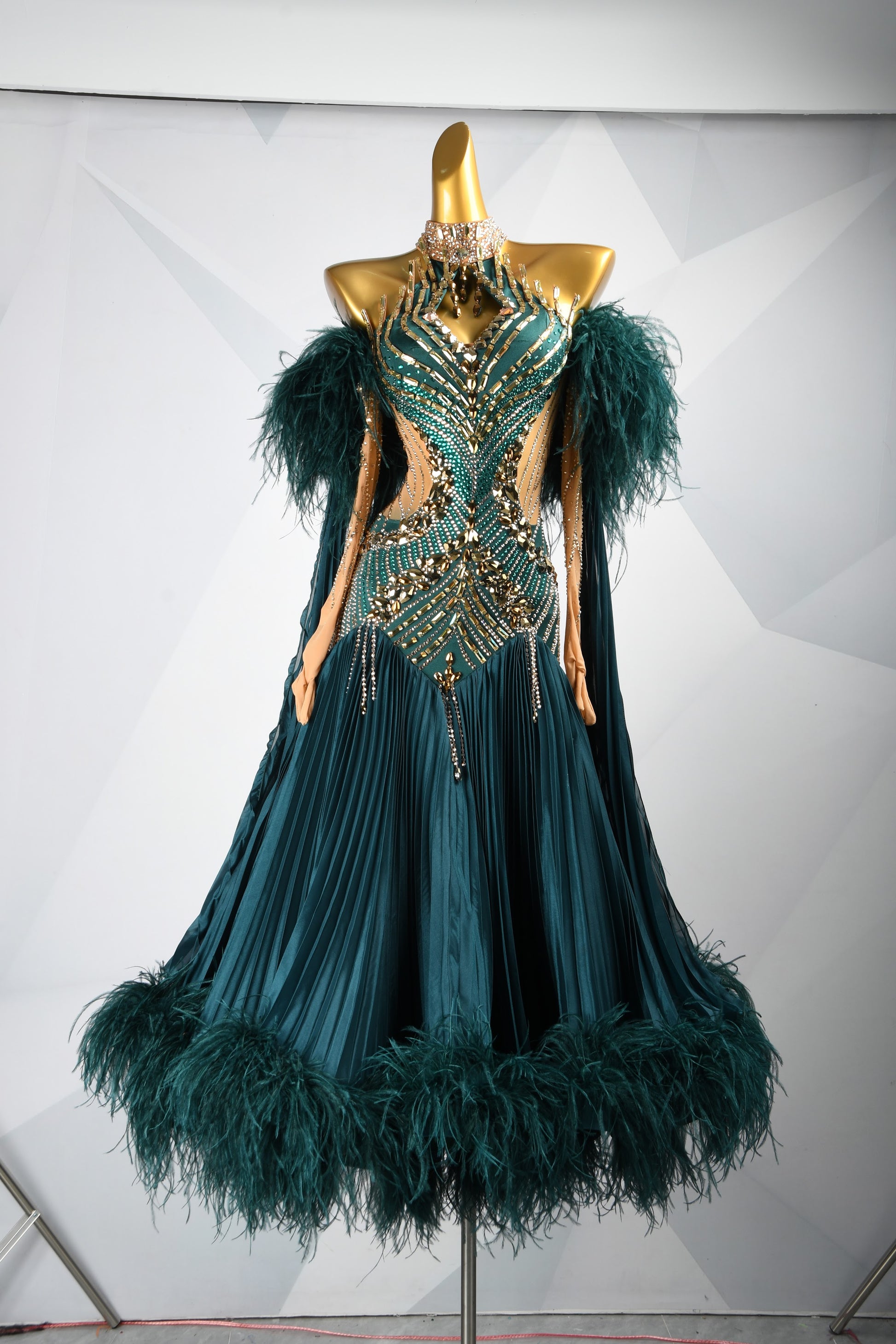 Custom Ballroom Dance Dress
