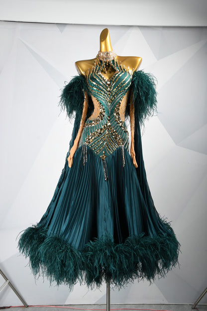 Custom Ballroom Dance Dress