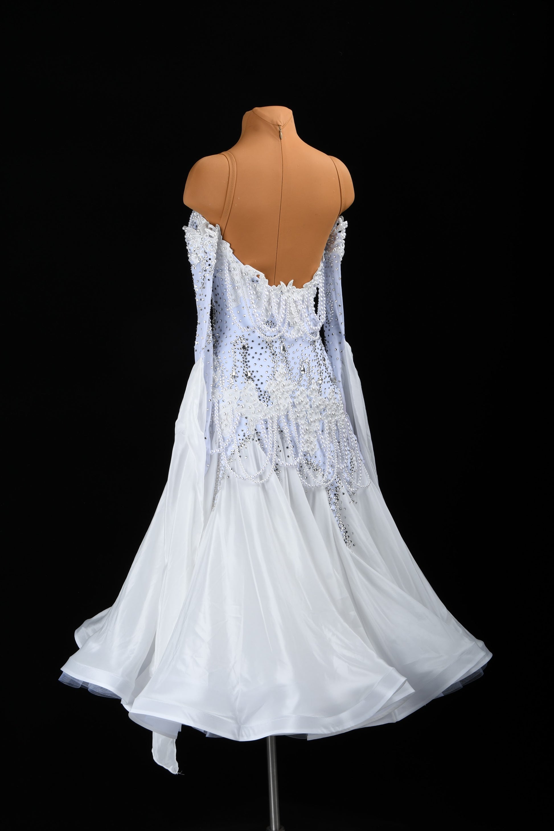 White Ballroom Dress