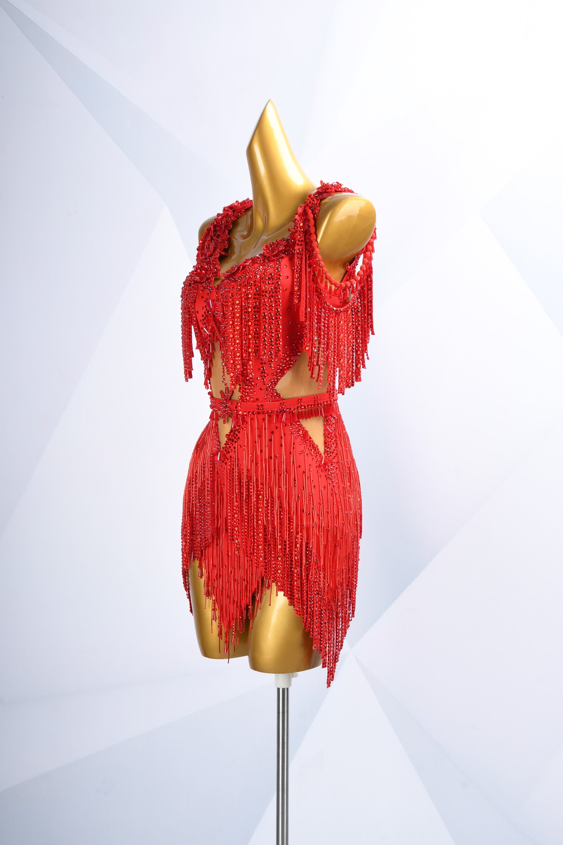 Red Latin Dress