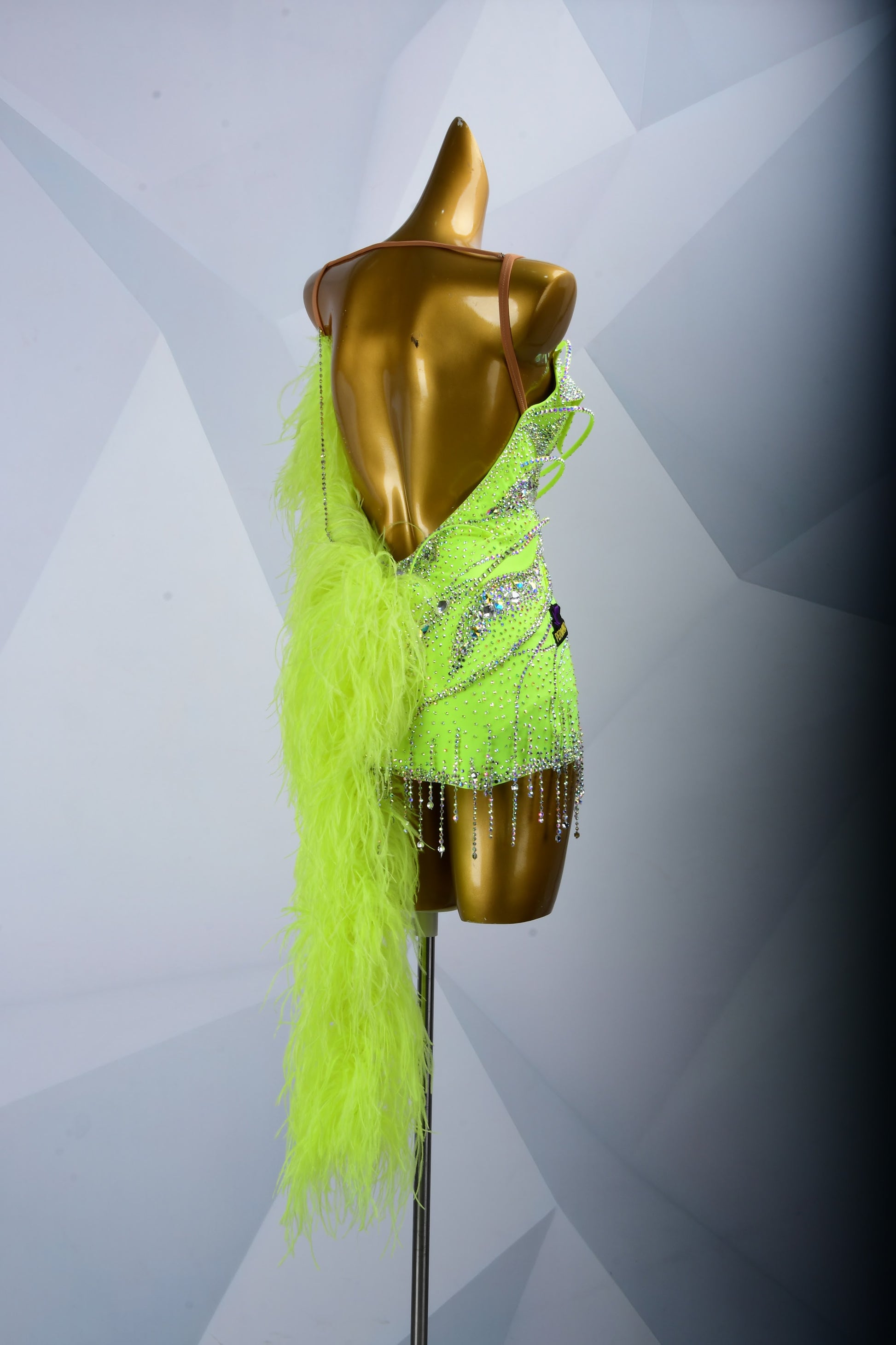 Neon Latin Dress