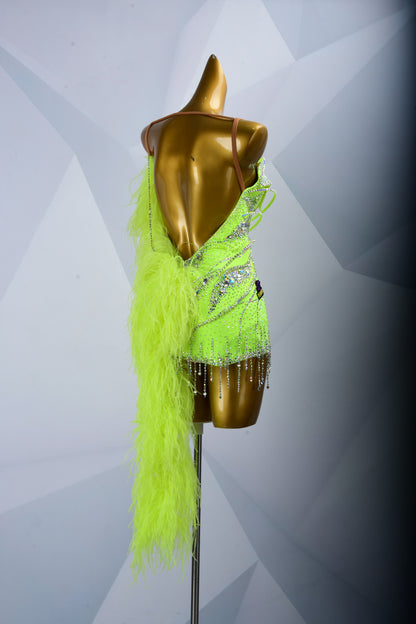 Neon Latin Dress