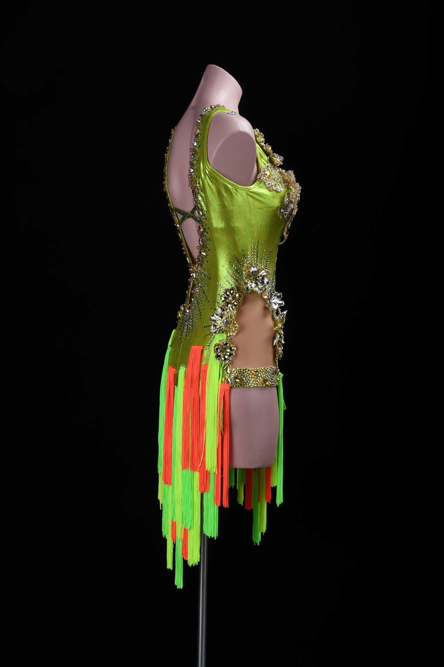 Neon Mirage | Latin Competition Dress | DSC_1380