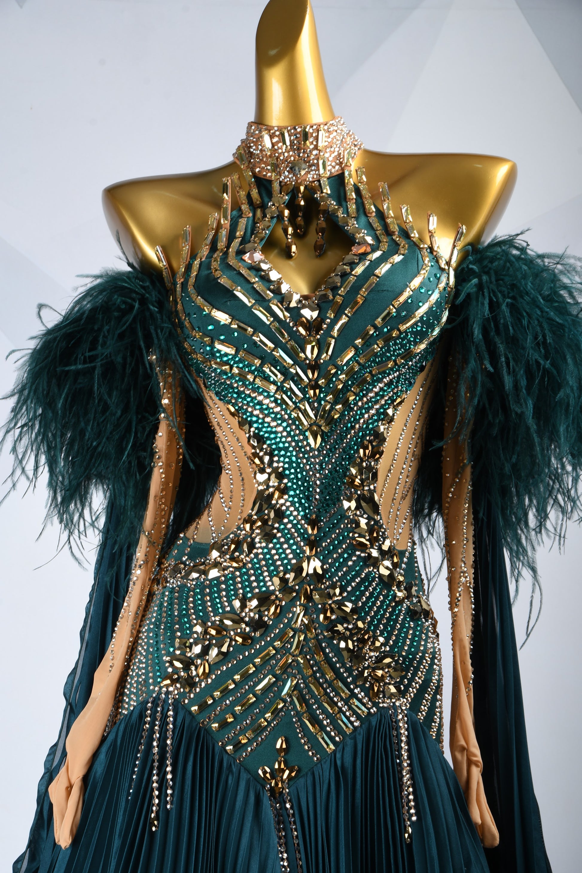 Custom Ballroom Dance Dress