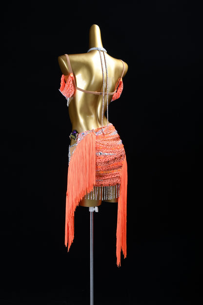 Dancing Beneath a Tropical Sunset | Latin Dress | DSC_9341