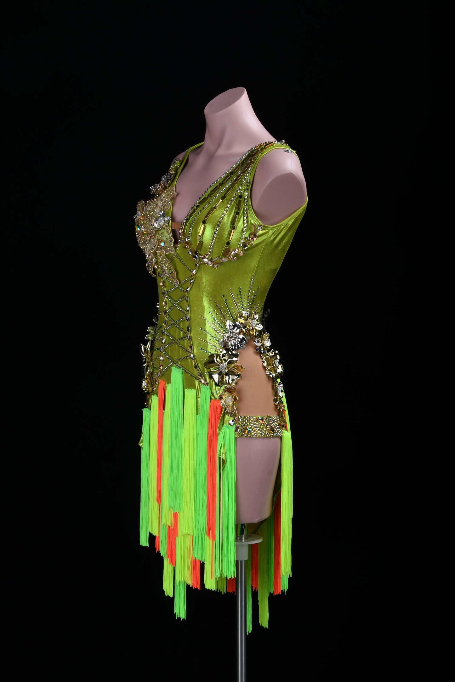 Neon Mirage | Latin Competition Dress | DSC_1380