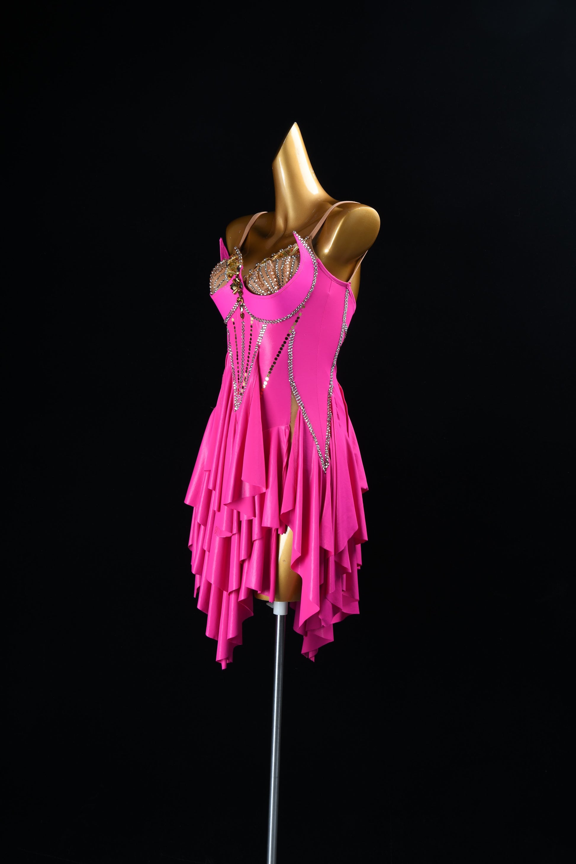 Pink Latin Dress