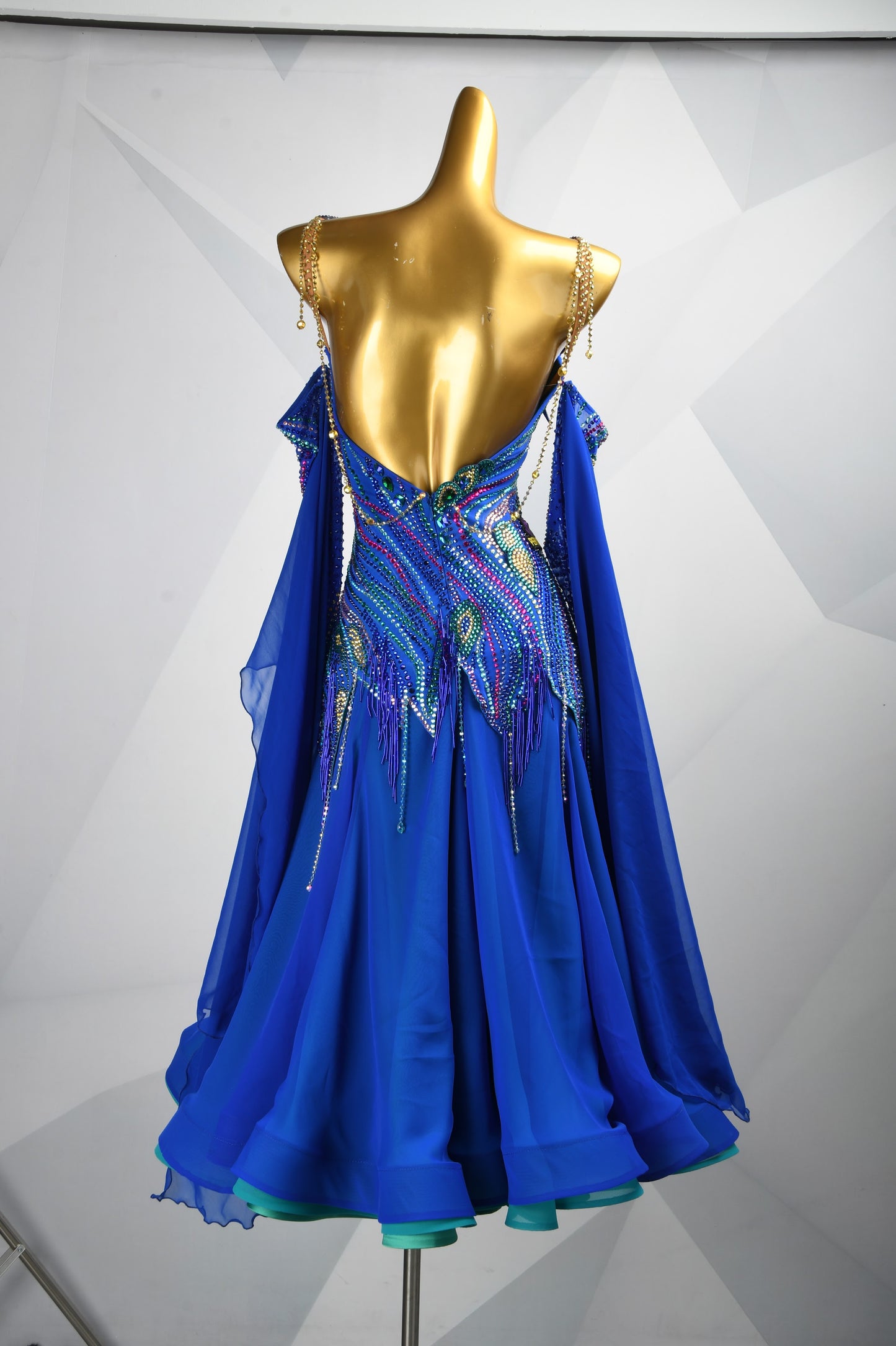 Heaven Dipped in Cobalt | Female Ballroom Dress For Sale | DSC_0663