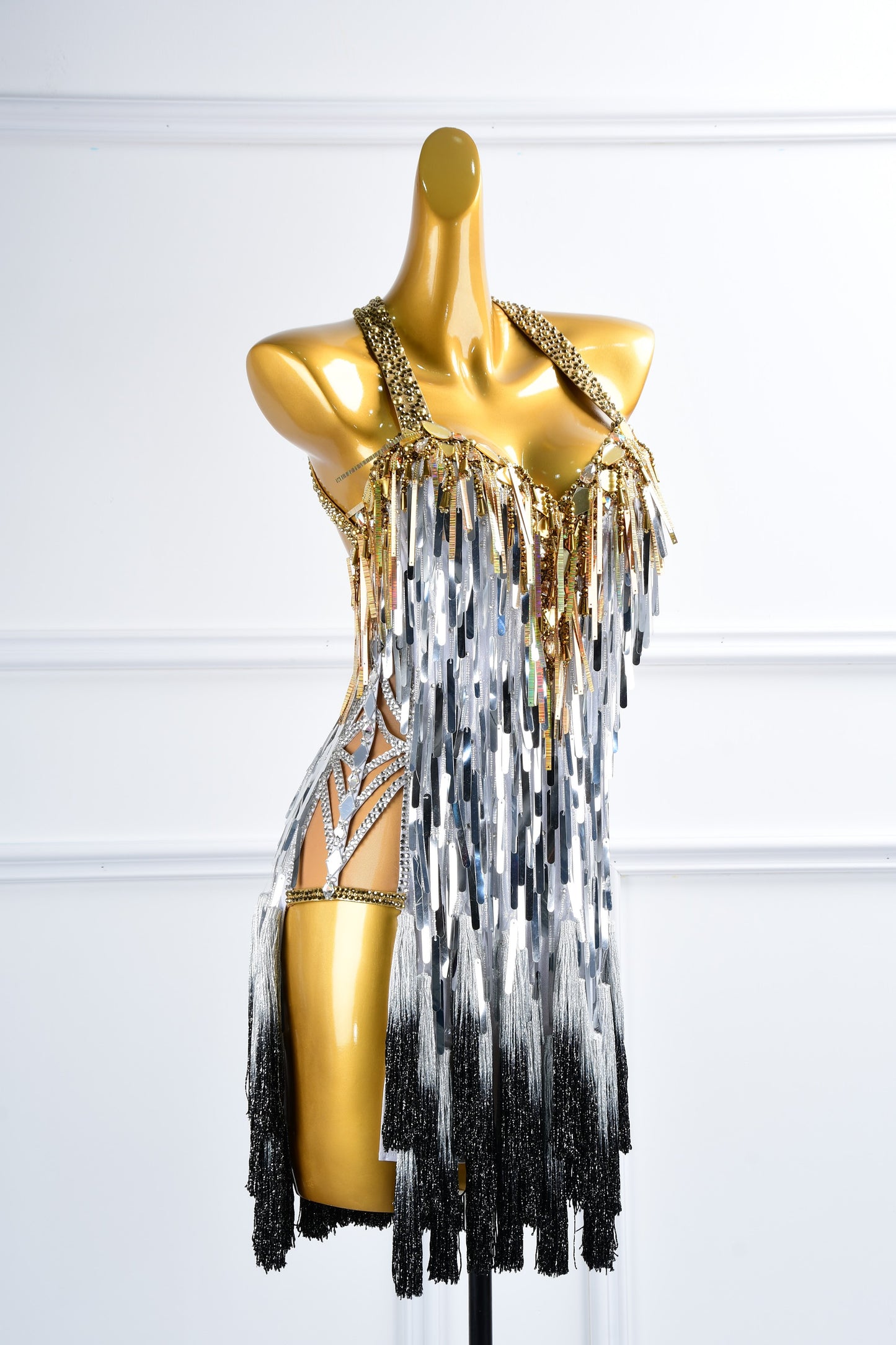 A Meteor Shower of Crystals | Latin Dance Dress | DSC_2094