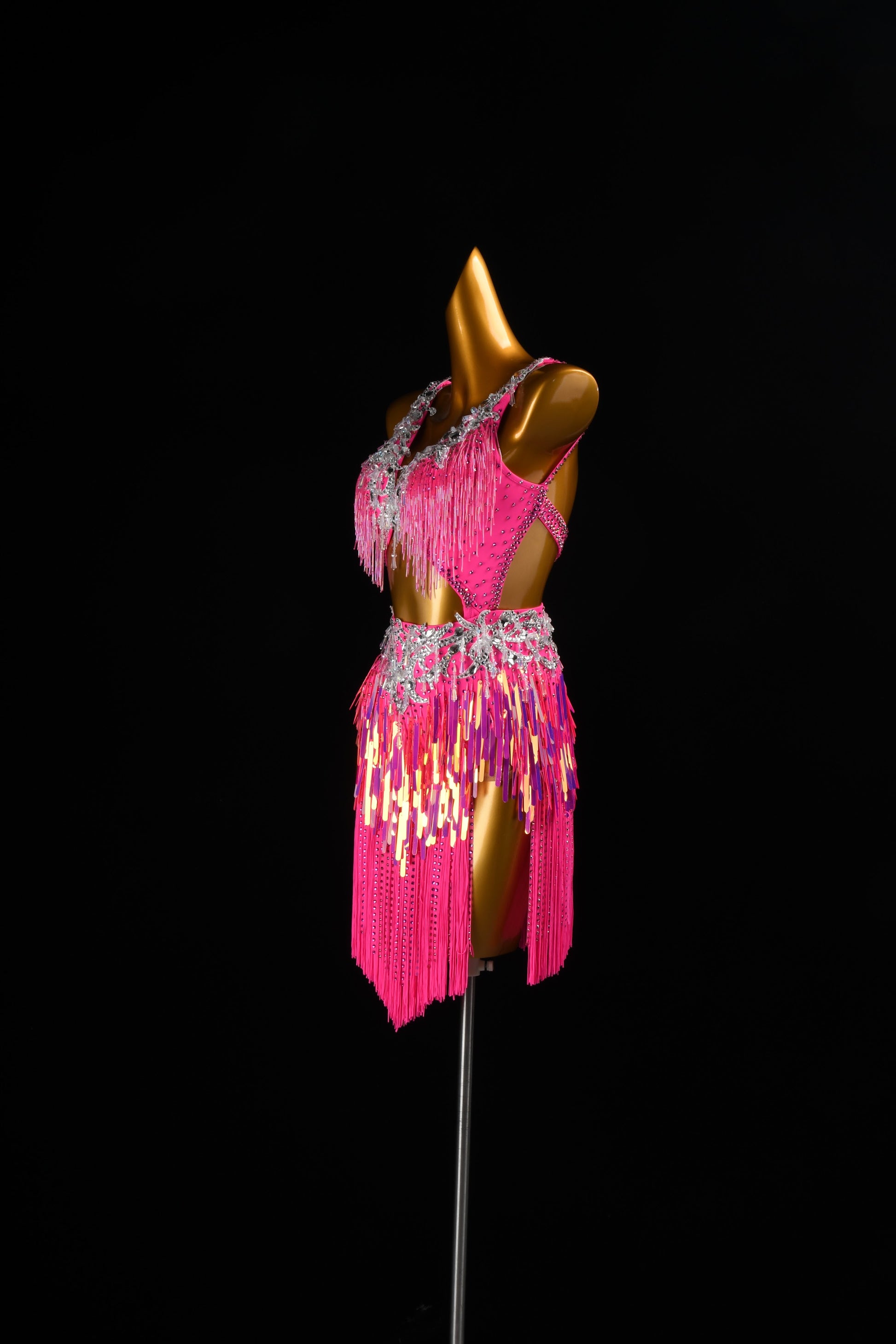 Latin Dance Dress For Girls