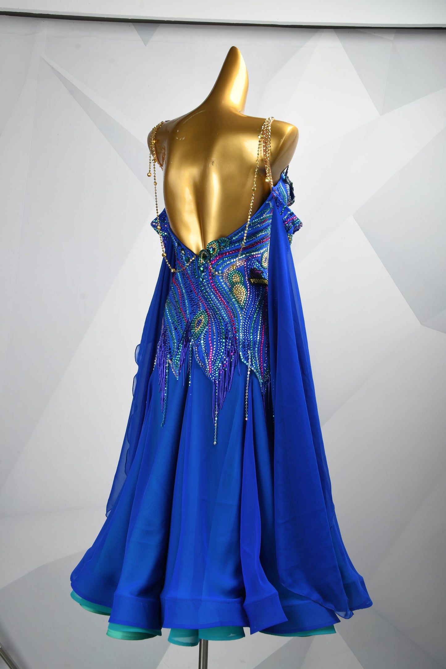 Heaven Dipped in Cobalt | Female Ballroom Dress For Sale | DSC_0663