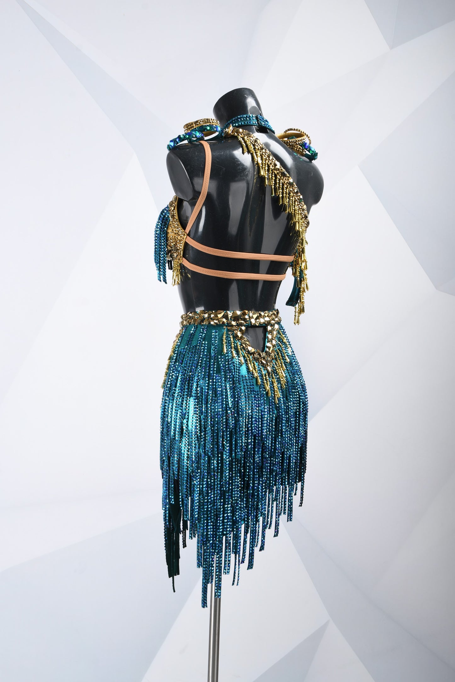 Crystal Latin Dress