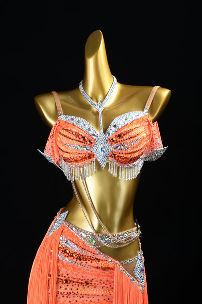 Dancing Beneath a Tropical Sunset | Latin Dress | DSC_9341
