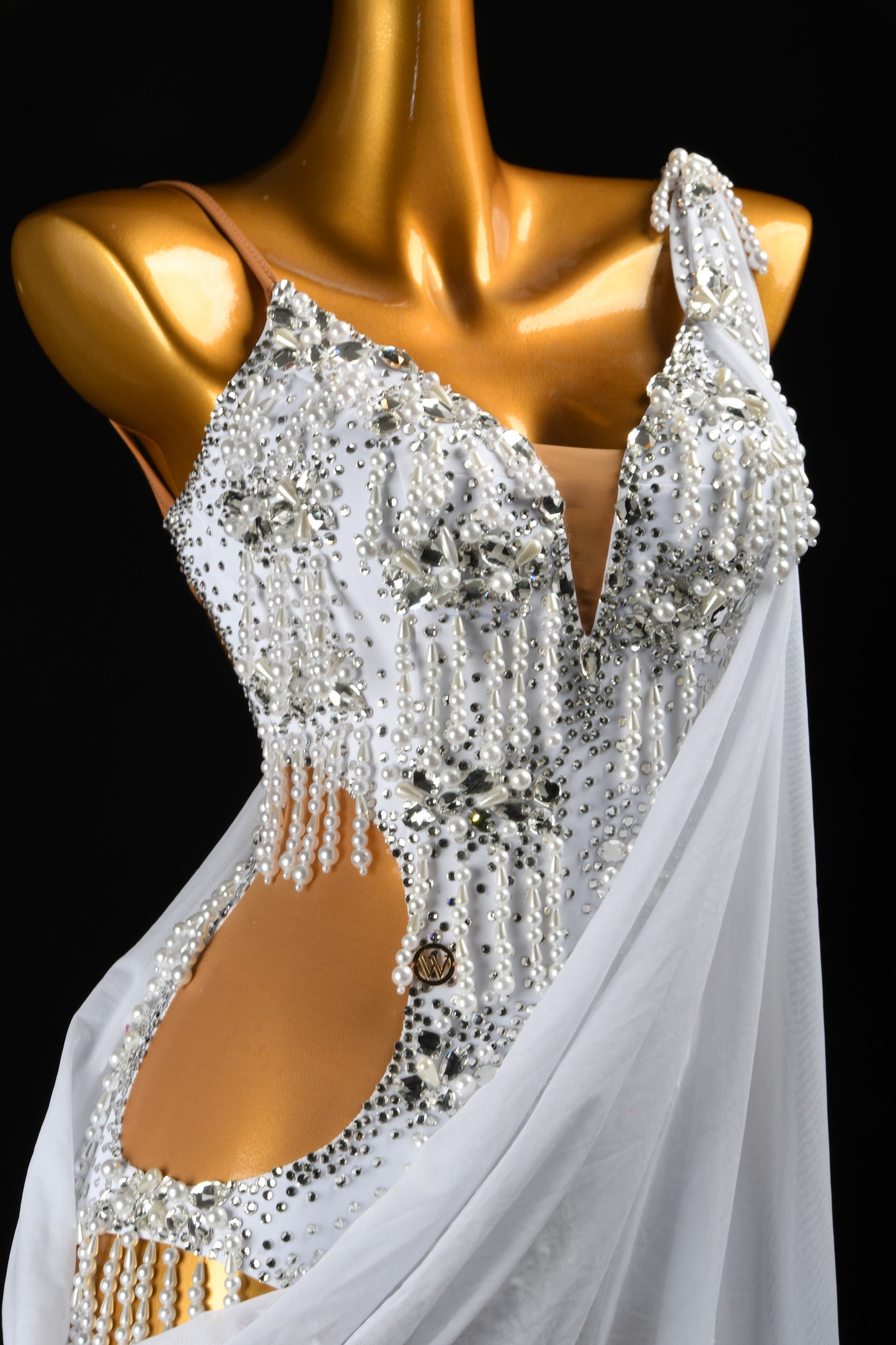 The White Swan Fantasy | Latin Dress For Ladies | DSC_7318