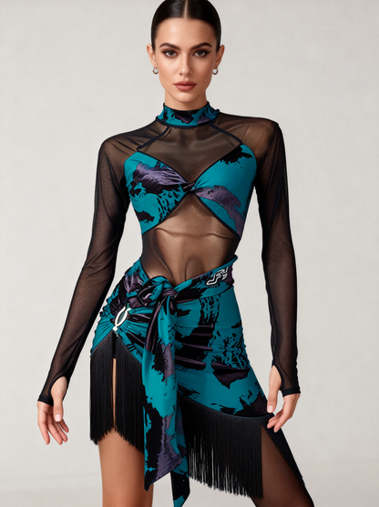 Sheer Details Latin Set | ALW212