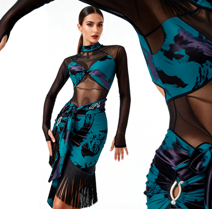 Sheer Details Latin Set | ALW212