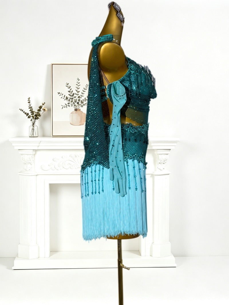 Artistic Latin Dance Dress