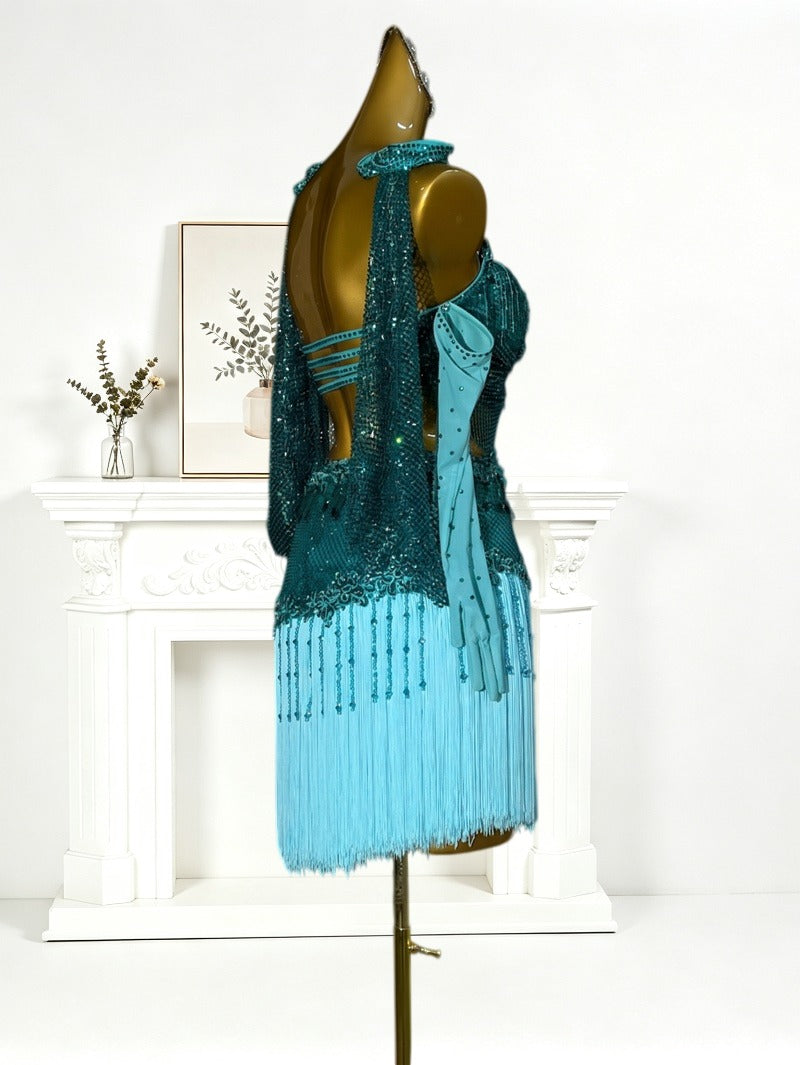 Artistic Latin Dance Dress